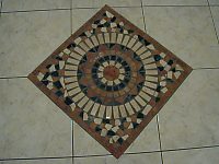 Dekoratives Fliesenmotiv